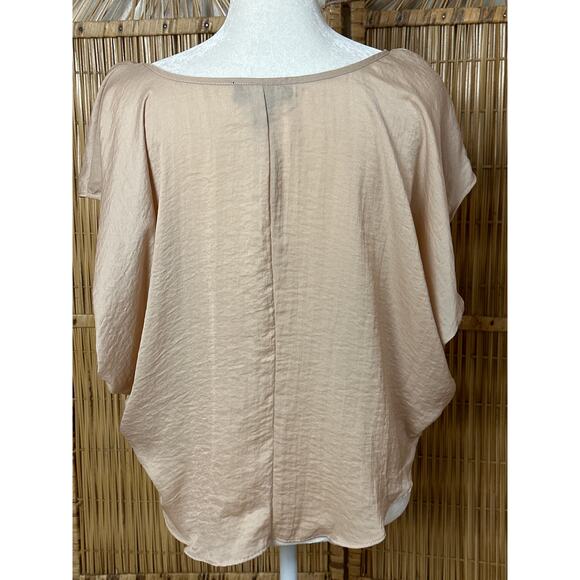 BCX ‎ Top Womens Small Flowy Flutter Sleeves - Picture 4 of 10